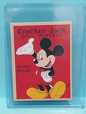 Mickey Mouse Cracker Jack Card #1 Disney RARE! 💥 Free Ship! • $1.29