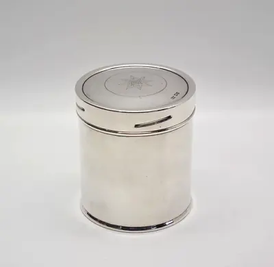 1931 Mappin & Webb Sterling Silver Tabaco Box/Tea Caddy • $304.91