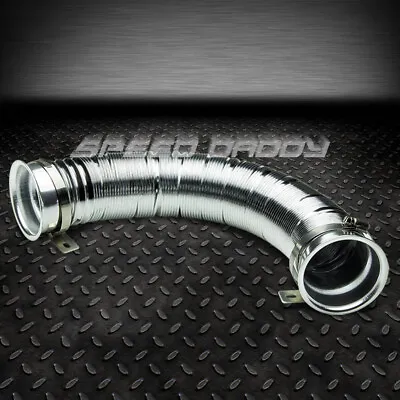 3  Adjustable/flexible Short Ram/cold Air Intake/turbo Ducting Tube Pipe Chrome • $15.99