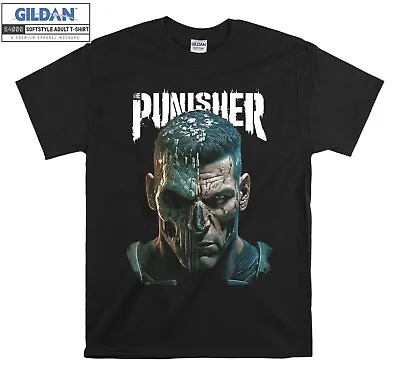 Marvel Punisher Comic T-shirt Gift Hoodie Tshirt Men Women Unisex F563 • £13.95