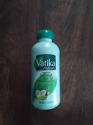 Vatika Naturals Enriched Coconut Hair Oil With HennaAmlalemon 300ml • $7