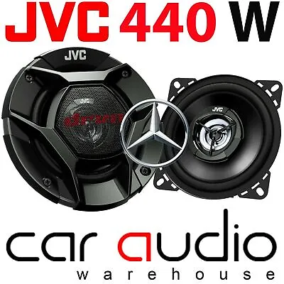 Mercedes Benz Sprinter 1995-06 JVC 10cm 440 Watts 2 Way Front Dash Car Speakers • £22.99