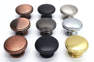 £1.99 • Buy Cabinet Door Knob Kitchen Round 38mm Handle Drawer Cupboard Pull Various Colours