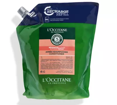 L'Occitane Intensive 5 Essential Oils Repairing Conditioner - 1 Liter/33.8 Fl Oz • $51.95