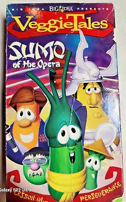 VeggieTales VHS Sumo Of The Opera A Lesson In Perseverance • $4.59