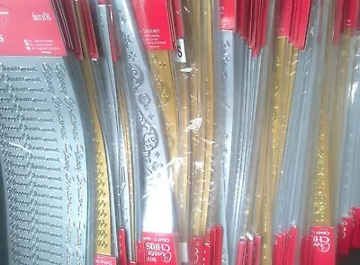 £1.75 • Buy Docrafts : Create Christmas : Christmas Peel Off Outline Stickers : Choices :~