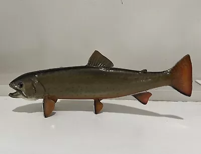 Beautiful Vintage 14” Brown Trout Taxidermy Mount Cabin Decor Mancave Salmon • $85