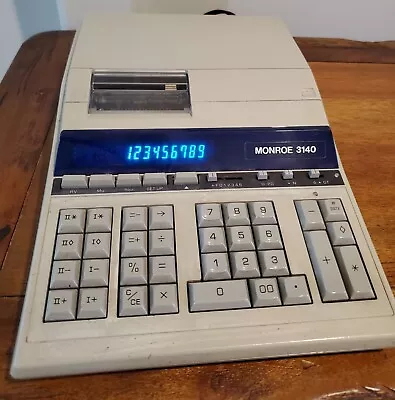 Vintage Monroe 3150 Printing Calculator • $35