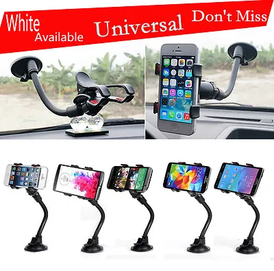 $5.09 • Buy 360 In-Car Mobile Phone Holder Dashboard Suction Home Universal Mount Windscreen