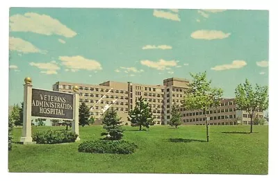 Madison WI Postcard Wisconsin Veterans VA Hospital • $1.79