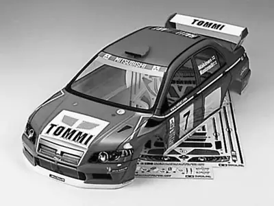 Tamiya 50927 Lancer Evolution VII WRC Body Parts Set (TB01/TT01TT02/XV01) NIB • £35.94