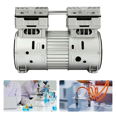 4.5CFM Oill-free Vacuum Pump Air Pump Compressor Head Small Air Mute 800W 8Bar • $143.45