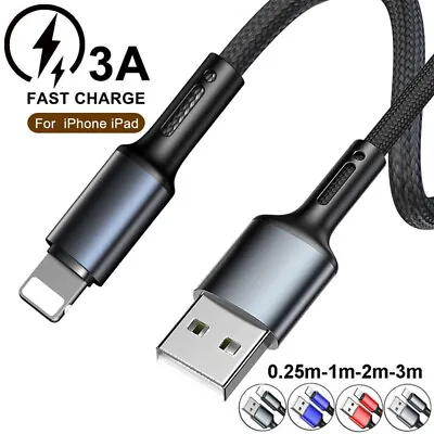 $7.86 • Buy Fast USB Cable Charger Cord Charging For Apple IPhone 7 8 X 11 12 13 14 Pro Ipad