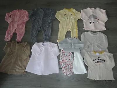 $3.65 • Buy Baby Girls Clothes From M&s Zara & F&f Age 6-9 Months