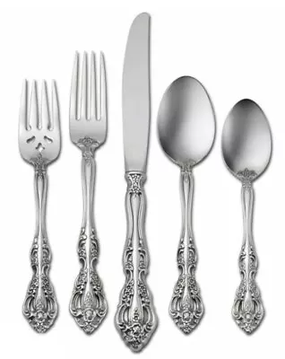 Oneida Michelangelo 5 Piece 18/10 Stainless Steel Flatware Set New • $36.50