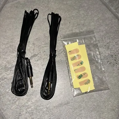 2x 3.5mm IR Infrared Remote Control Receiver Extender Repeater Cable • $11.50