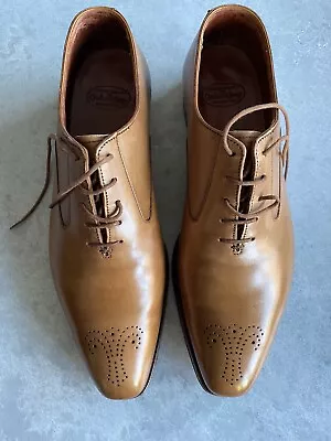 Crockett & Jones Rosemoor Tan Antique Calf  Handgrade  Wholecut UK 9E. • $465