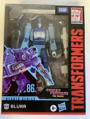 NEW Hasbro F0711 Transformers Studio 86-03 Deluxe Class BLURR Action Figure • $33.20