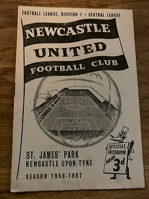 NEWCASTLE UNITED HOME And AWAY Programmes 1950s And 1960s • £2.99