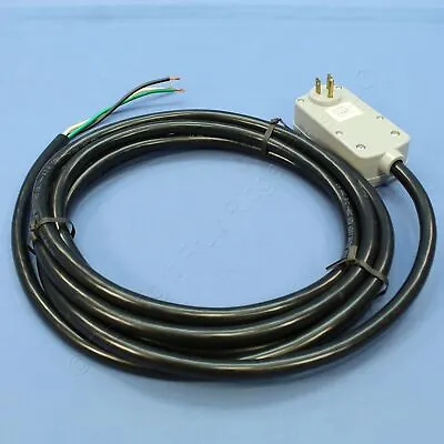 Leviton GFCI Right Angle Plug W/ 14AWG 600V 15ft. Cable NEMA 5-15P 15A 120V 6593 • $39.99