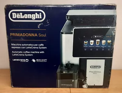 £775 • Buy Delonghi PrimaDona Soul Bean To Cup Coffee Machine ECAM610.55.SB