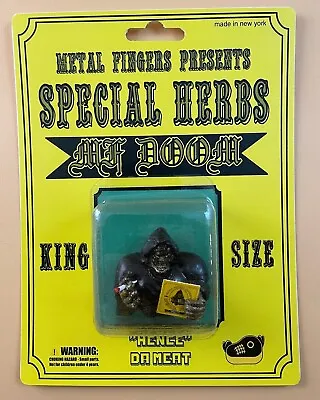 MF DOOM Special Herbs Action Figure Yellow • $80