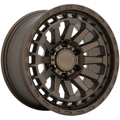 $1048 • Buy 4-Black Rhino Raid 17x8.5 5x4.5  -18mm Bronze Wheels Rims 17  Inch