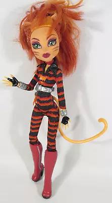 Monster High Doll Power Ghouls Toralei Stripe Cat Tastrophe Mattel 2013 No Mask • $24.95