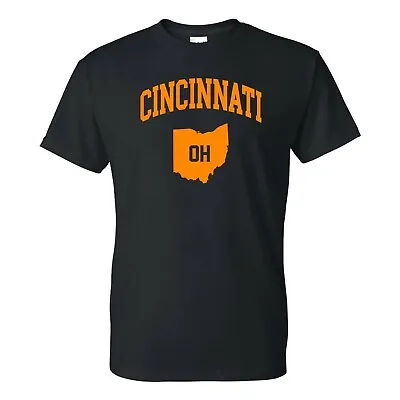 Cincinnati Classic State Arch - Ohio Vintage Hometown Vacation T Shirt • $23.99