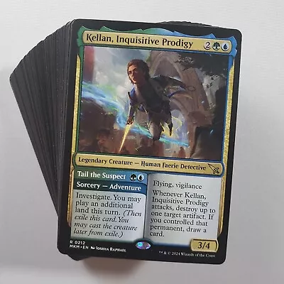 MTG MKM Commander Kellan Inquisitive Prodigy EDH Deck • $19.99