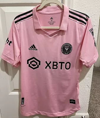 Messi #10 Inter Miami 2023 Jersey Pink Slim Fit Medium AEROREADY- FREE SHIPPING • $50