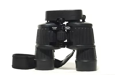 Carl Zeiss Jena Octarem 8X50 B/GA Rubber Armoured Binoculars + Strap & Rainguard • £320