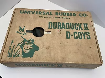 Vintage Duraduck II Rubber Self Inflating Decoys (6 Count) Mallard • $12.99