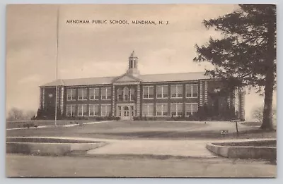 Postcard Mendham Public School Mendham New Jersey • $5.09