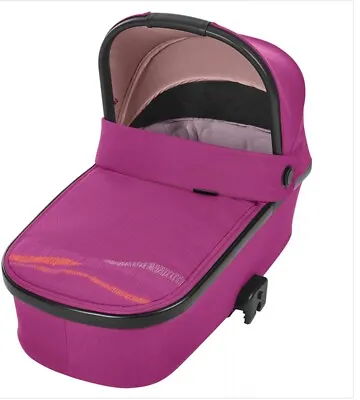 £50.99 • Buy Brand New Maxi-Cosi Oria Lay Opened But Never Carrycot In Frequency Pink RRP£169