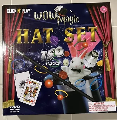 Magician Kit & Magic Set For KidsOver 150 TricksIncludes Manual & DVD TutoriaL • $24.89
