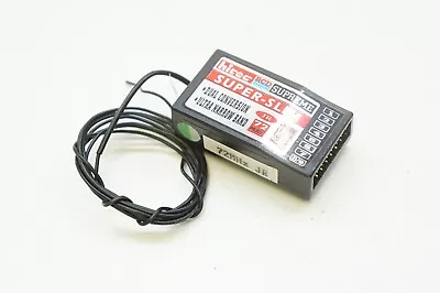 HITEC RCD Supreme Super Slim Dual Conversion JR FM Receiver 18 RC Airplane 72mhz • $16.95