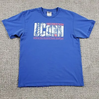 $14.39 • Buy Vtg NIKE UCONN T Shirt Mens Medium Blue Short Sleeve NCAA Basketball Huskies