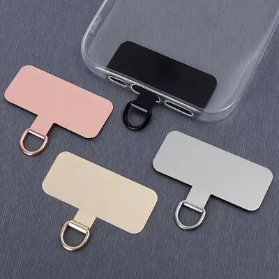 Strap Hang Cord Tab Metal Phone Case Clip Phone Lanyard Gasket Patch • £3.01