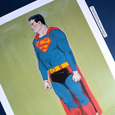 Mel Ramos Superman Large 2014 Exhibition Poster • $69.99