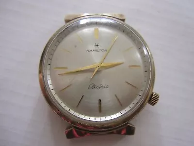 Vintage Hamilton 1962 Aquatel B Electric Mens Watch 10K GF NR • $99.99