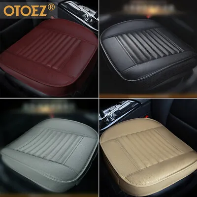 $13.99 • Buy Luxury Leather Car Seat Cover Front Seat Bottom Universal Fit Sedan SUV Truck