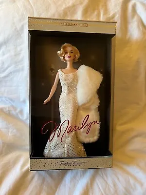 Vintage Marilyn Monroe Timeless Treasures Doll Collector Edition 2001 Mattel • £110