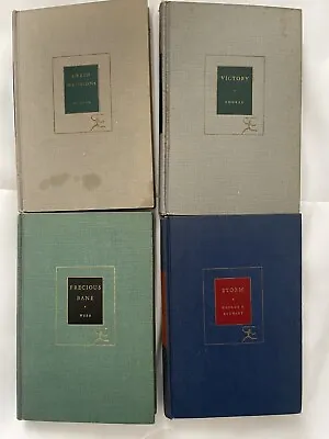 Lot Of 4 Vintage Modern Library Books - Hudson Webb Conrad Stewart • $25.50