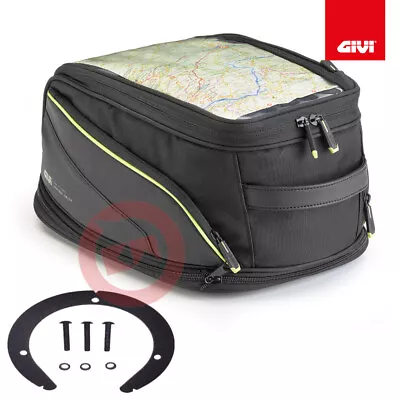 Givi Tanklock Ea131 Tank Bag + Flanges Bf28 Kawasaki Z 650 2017-2019 • £93.86