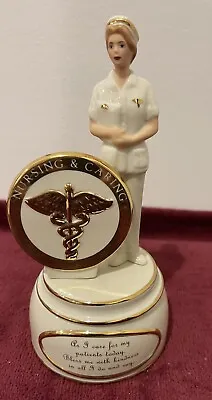 2002 Ardleigh Elliott  Healing Touch  Nursing & Caring Music Box Figure. • $20