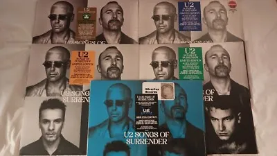 U2 Songs Of Surrender SEALED 10LP LTD SET Boston Celtics/Green/2 Blue/Orange A+! • $189.99