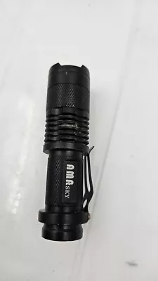 Flashlight AMASKY 2X Cree Mini LED Flashlights Torch7W Adjustable FocusSuper • $7