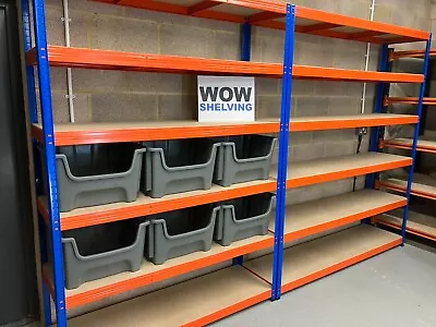 Warehouse Racking Shelving Extra Heavy Duty 300kg Storage Garage Workshop New • £249.85