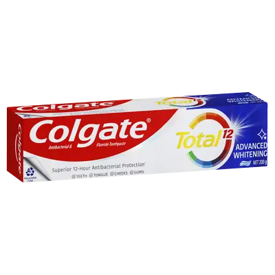 Colgate Total Advanced Whitening Toothpaste 200g Antibacterial Fluoride • $9.82